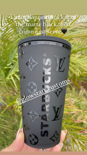 Starbucks Matte Black Cups