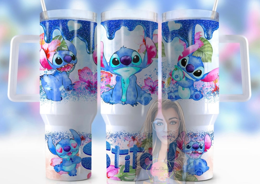 Blue Alien 40 oz Stan Dupe