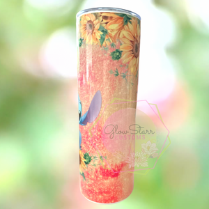 Alien Sunflowers Tumbler