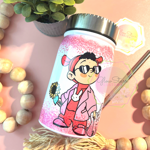 Bad Bunny Mason Jar
