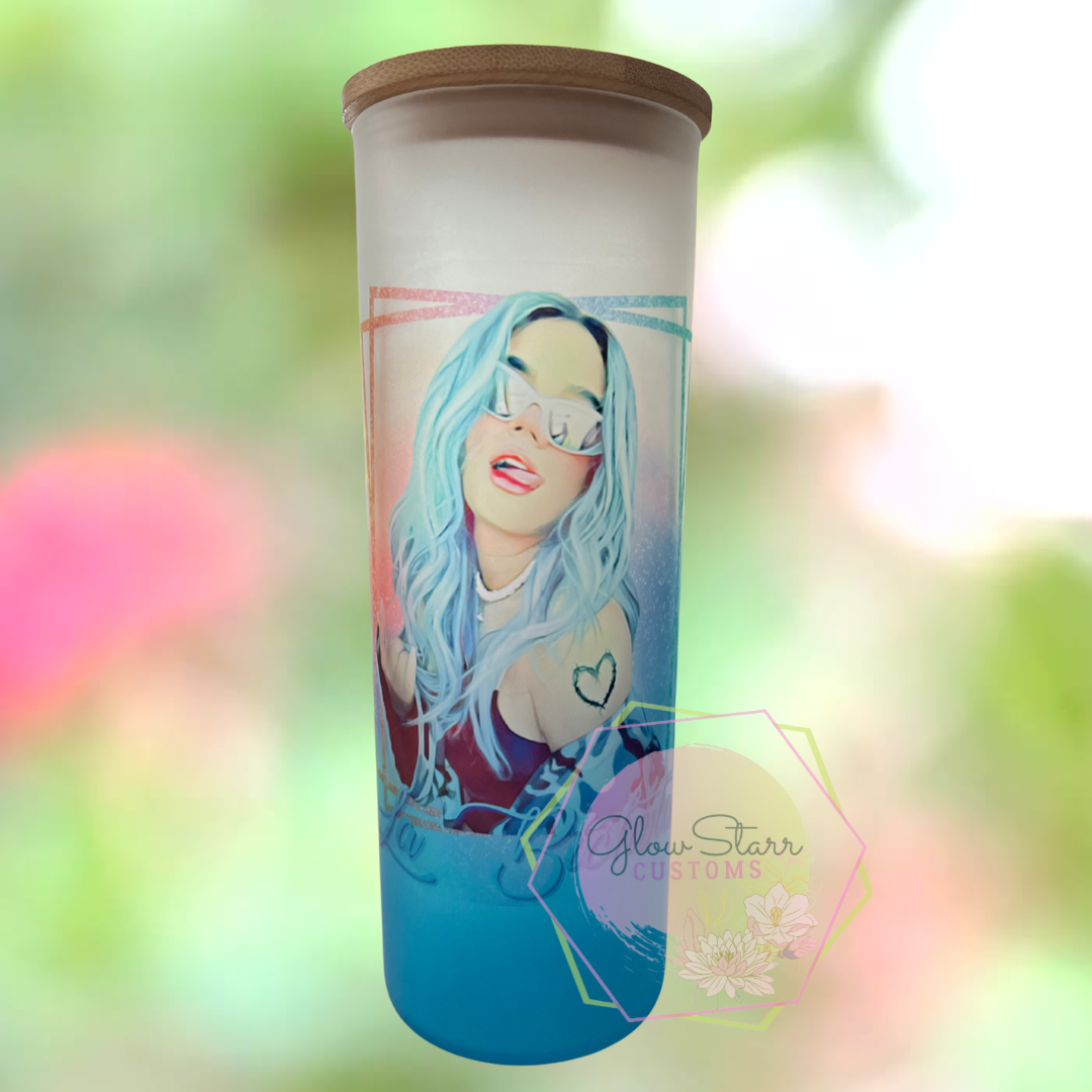 Karol G Bichota Frosted Color Tumbler
