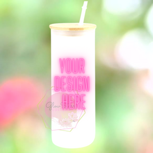 Frosted Glass Tumbler
